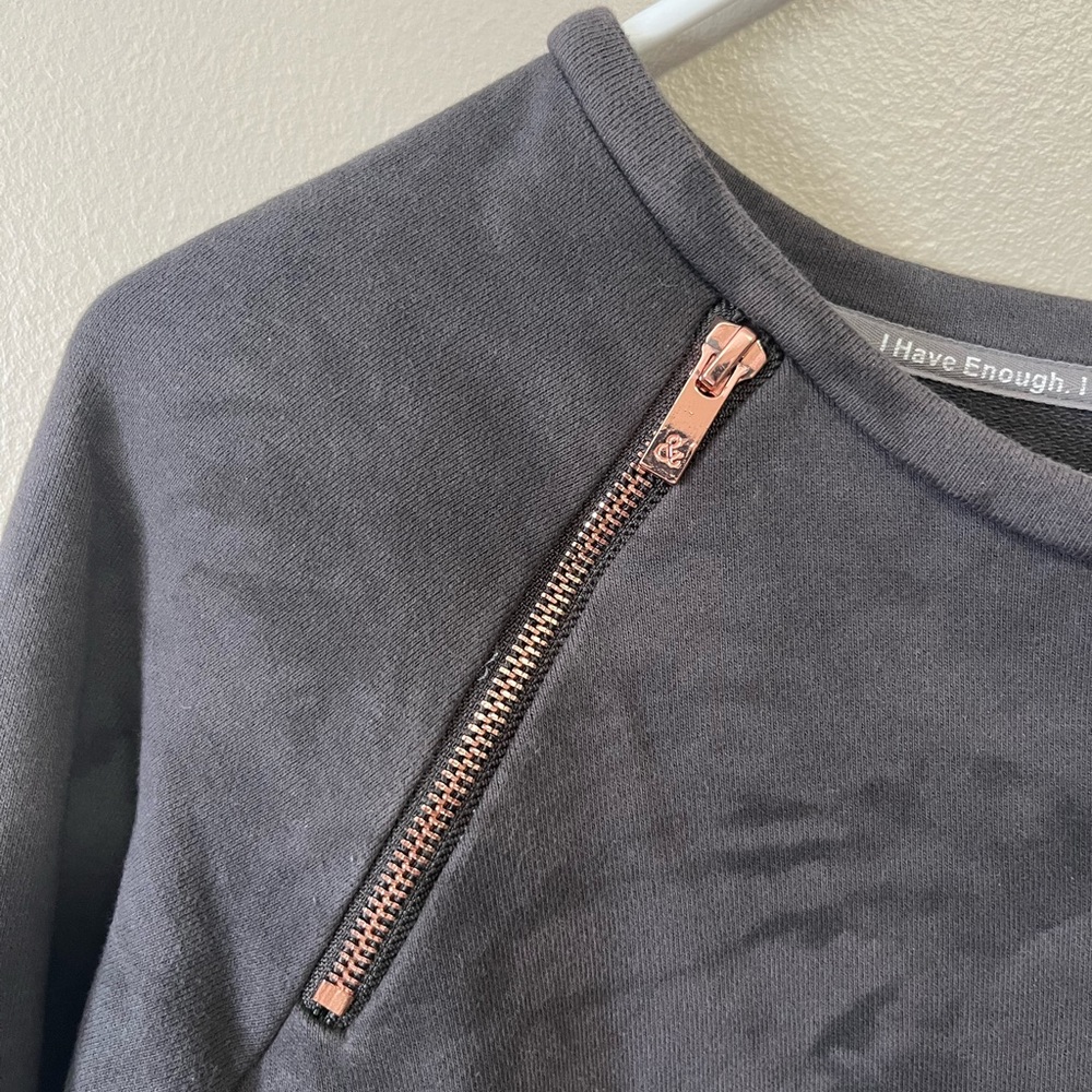 Ampersand side zip pullover - Picture 4 of 4